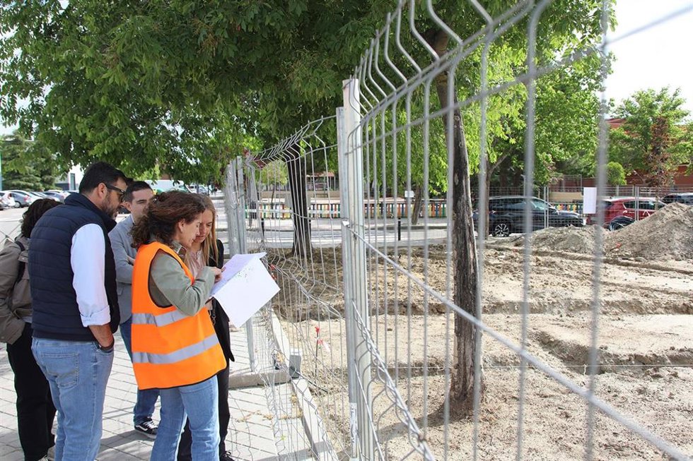 Imagen en uno de los proyectos en desarrollo