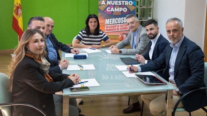 Reunión de la vicesecretaria de Organización Territorial de Vox y diputada nacional, María Ruiz Solás, con el Comité Ejecutivo Provincial de Vox