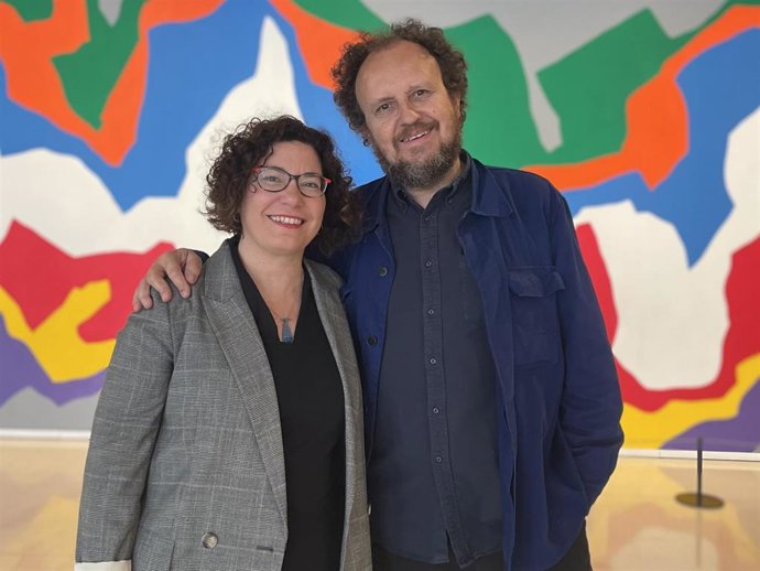Lídia Penelo y Poldo Pomés, directores del documental 'Pere Gimferrer. Retrato de un artista adolescente'