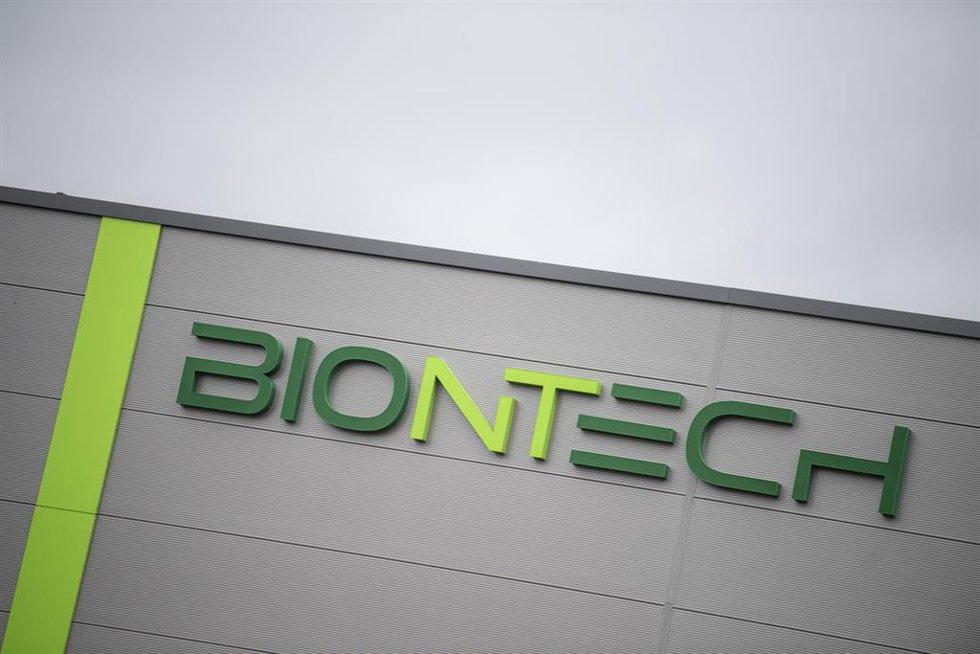 Archivo - Logo de BioNTech.