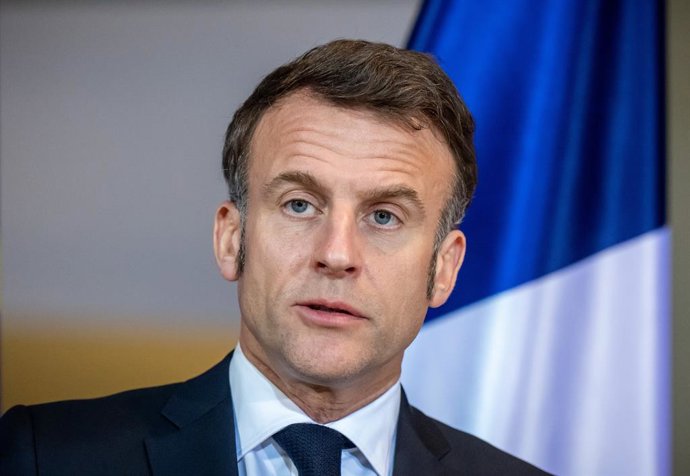 Archivo - Arquivo - O presidente da França, Emmanuel Macron, em uma foto de arquivo.