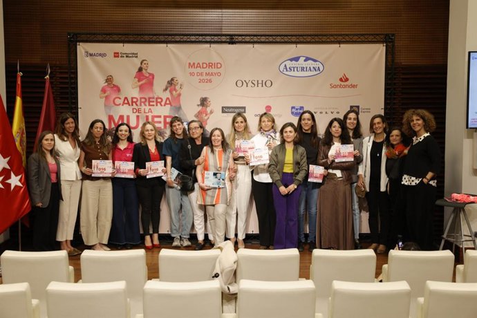 Madrid Se Teñirá De Rosa El Domingo Por La Carrera De La Mujer Contra El Cáncer.