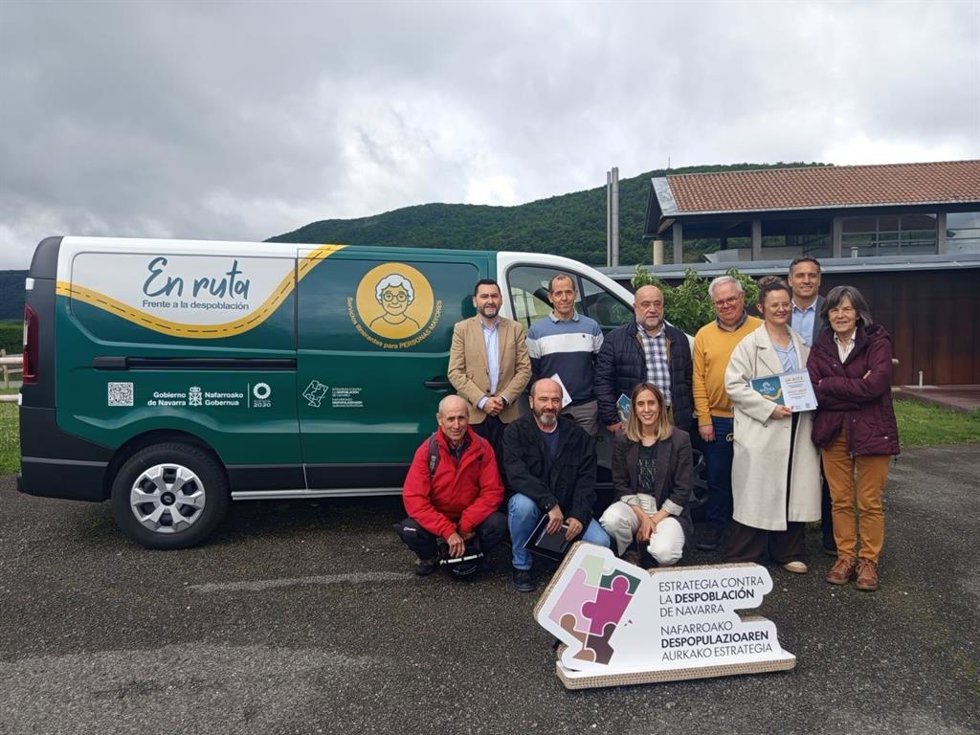 Presentación del proyecto piloto 'En ruta frente a la despoblación. Servicios itinerantes para personas mayores'