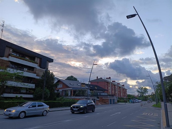 Cielos cargados de nubes en Bizkaia