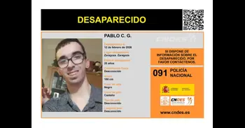 El cuerpo sin vida hallado en La Cartuja Baja (Zaragoza) es del joven desaparecido Pablo Cebolla