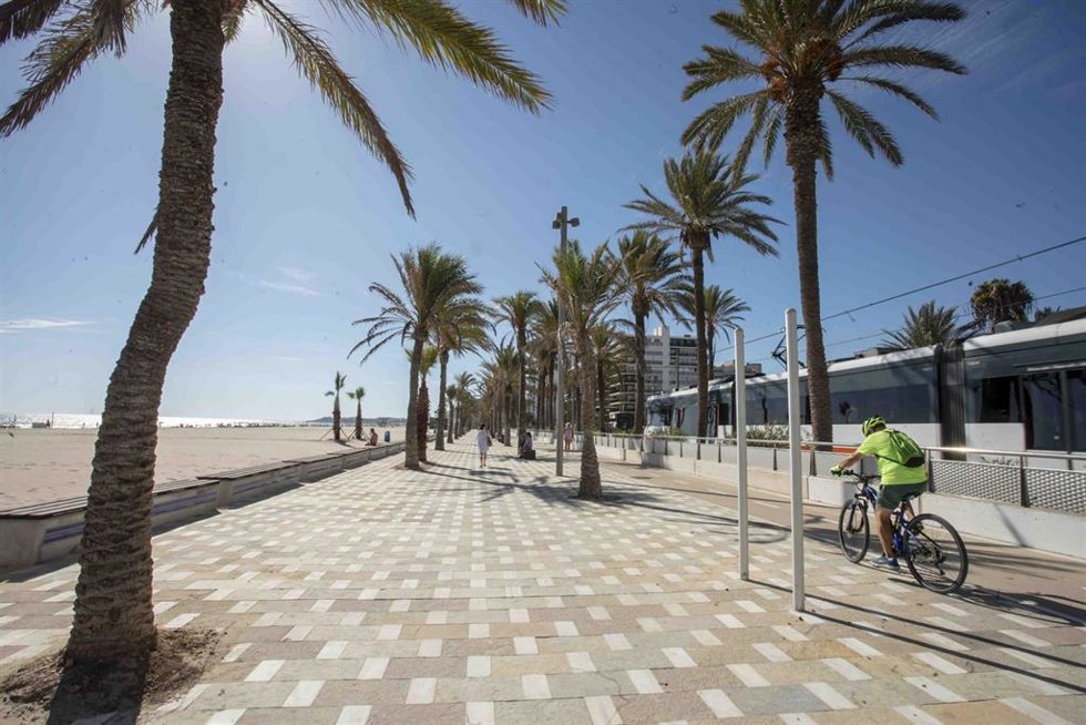 Playa de San Juan, en Alicante