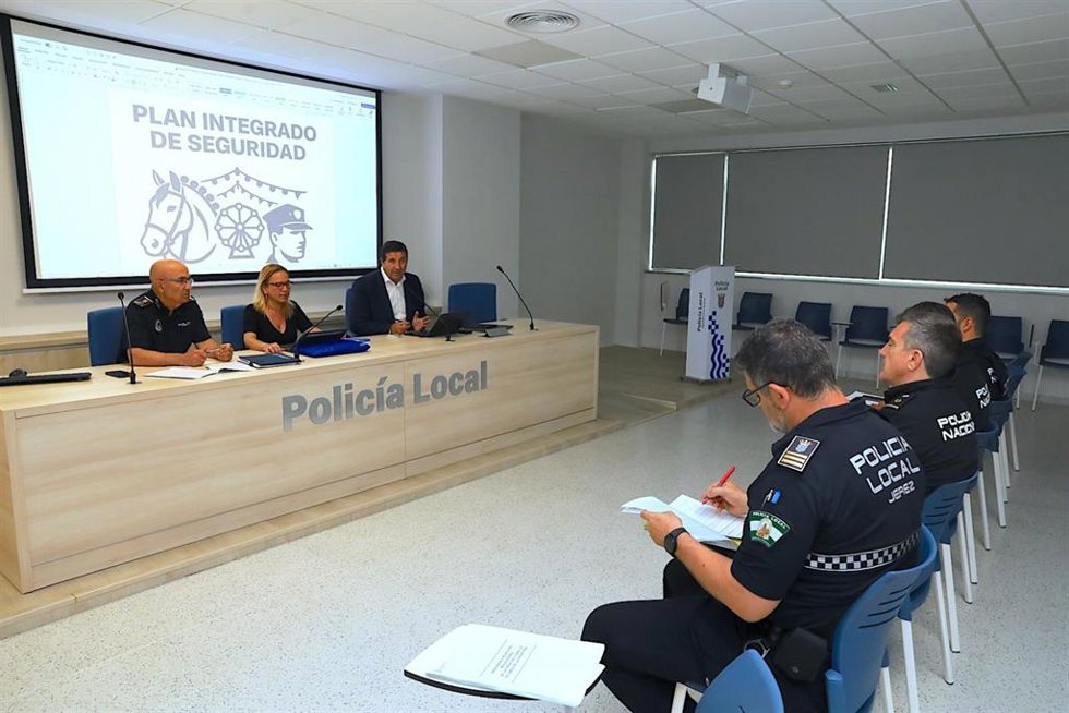 Mesa Técnica de Seguridad de la Feria del Caballo de Jerez de la Frontera (Cádiz)