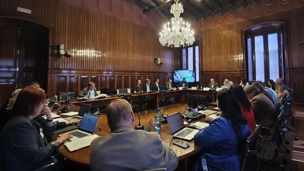 El presidente de Corpinnat, Pere Llopart, en la Comisión de Agricultura, Ganadería, Pesca y Alimentación