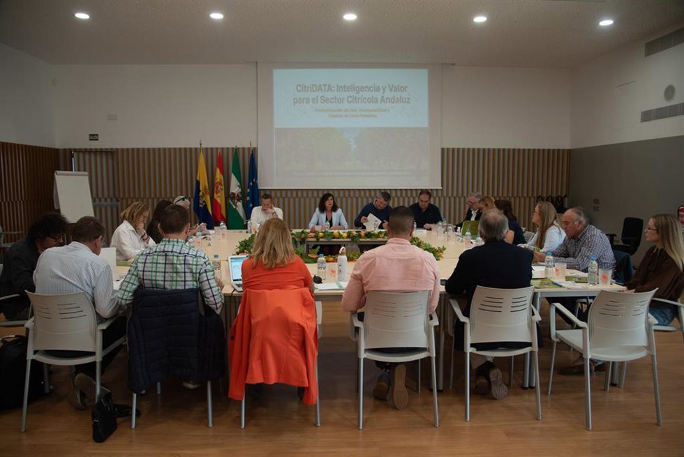 Celebración de la II Mesa Sectorial de Cítricos en Palma del Río.