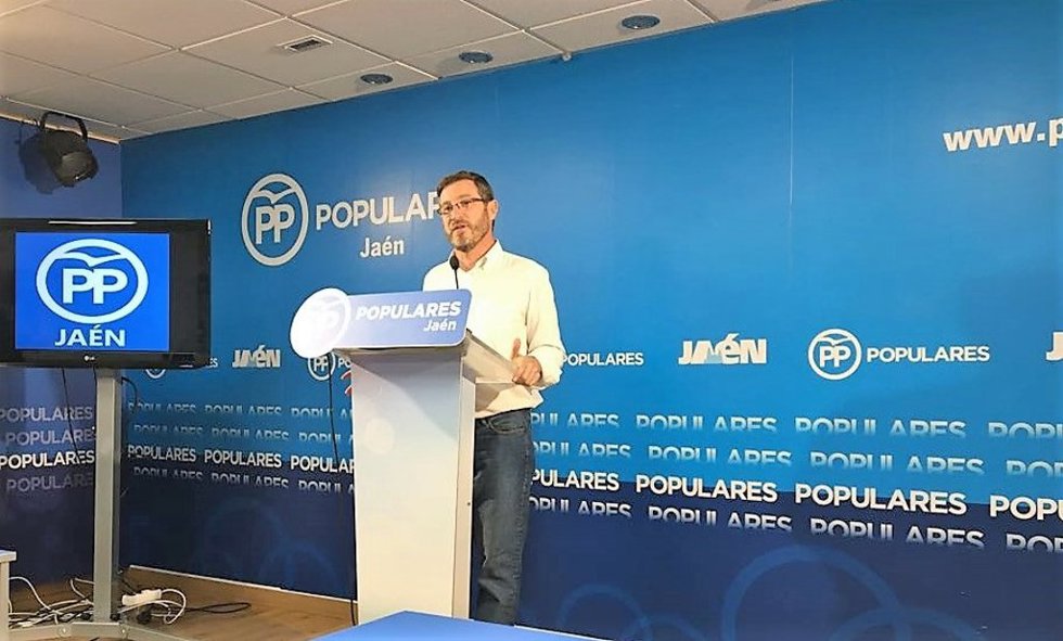 Archivo - El vicesecretario provincial de Acción Política y Comunicación del PP de Jaén, Miguel Contreras/Archivo