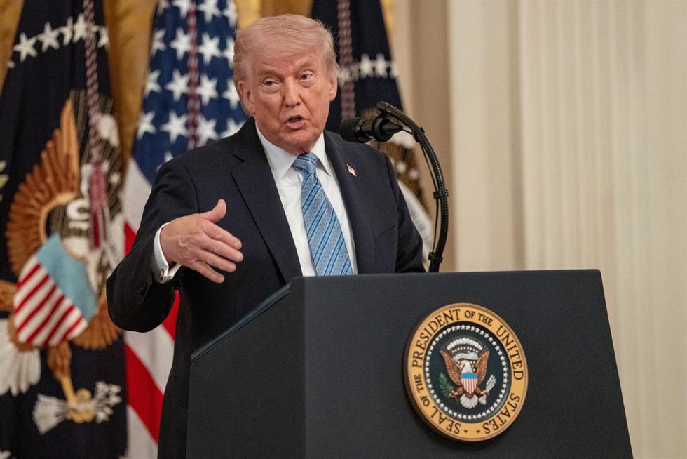 El presidente estadounidense, Donald Trump