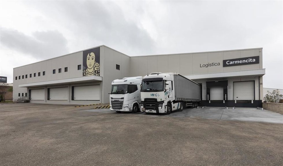 Nueva nave logística de Carmencita en el Parque Industrial de Elche
