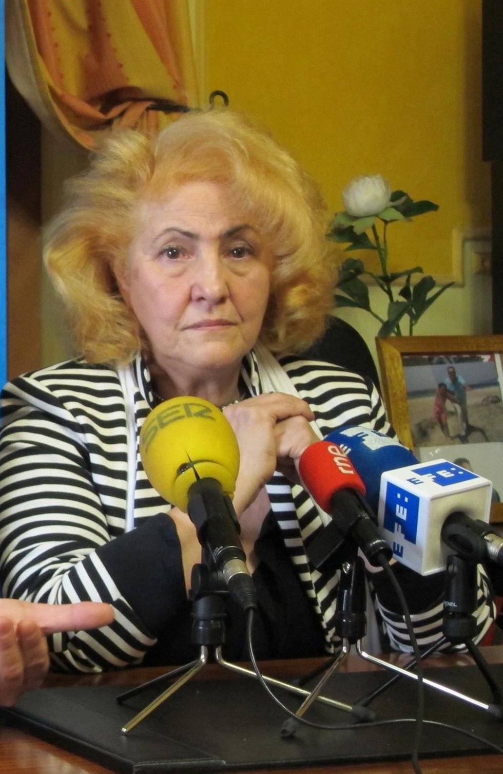 Archivo - Carmen Flores, presidenta de la asociación.                       