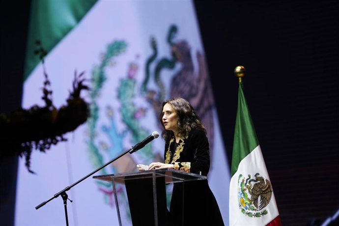 Ayuso reivindica los "cinco siglos de mestizaje" entre España y México: "Que la libertad nunca tenga que pedir perdón"