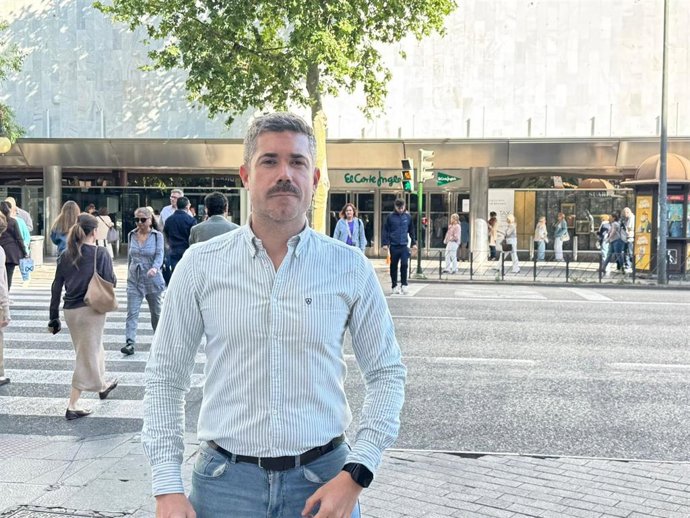 El candidato número dos por Cordoba al Parlamento andaluz de Por Andalucía, Antonio Jesús Morel.