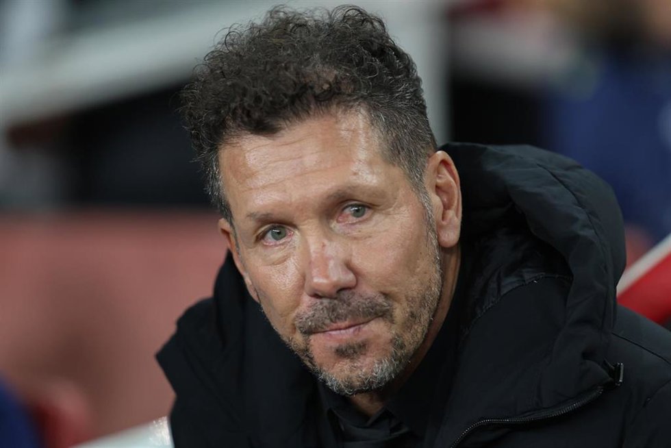 Archivo - Diego Pablo Simeone, entrenador del Atlético de Madrid.