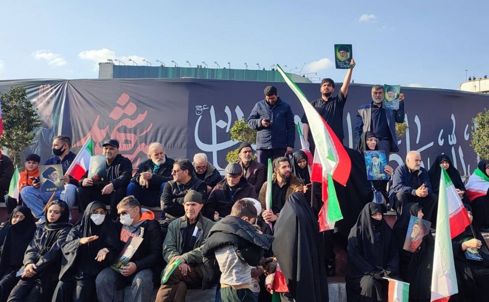 Ceremonia de jura de lealtad al nuevo líder supremo iraní, Mojtaba Jamenei, en Teherán
