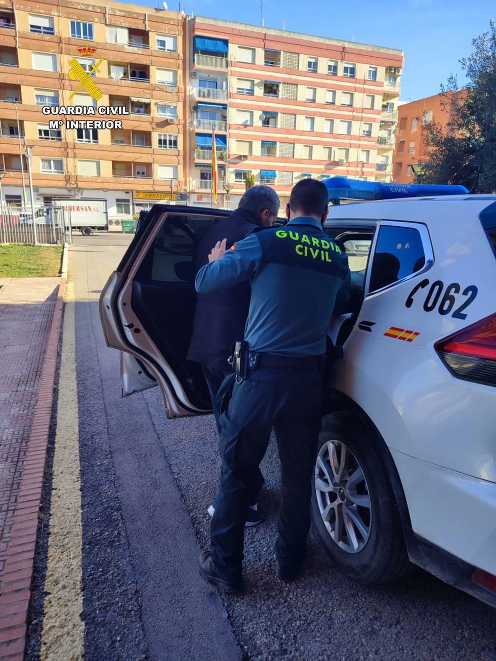 Detenido en la operación
