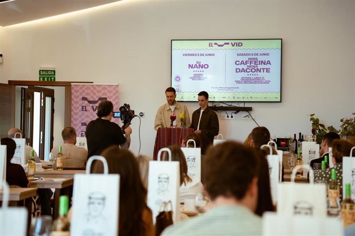 Presentación del Vid Festival.