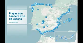 Banderas azules en España en 2026: consulta el mapa de las mejores playas