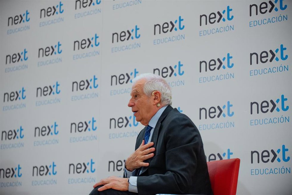 Archivo - El Alto Representante de la UE y Vicepresidente de la Comisión, Josep Borrell, durante un Foro Next Educación, en Next Educación, a 26 de febrero de 2024, en Madrid (España).