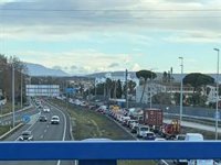 Alcalde de Algeciras advierte de afecciones en la Operación Paso del Estrecho por "colapso" en la A-7 y la N-340