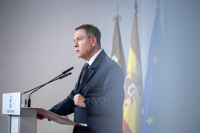 El jefe del Ejecutivo regional, Emiliano García-Page, presenta en Toledo, la Agenda de Acción por la Vivienda 2026-2030.