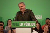 Zapatero cree que el PSOE obtendrá en Andalucía mejores resultados de lo que vaticinan las encuestas: "Habrá sorpresas"