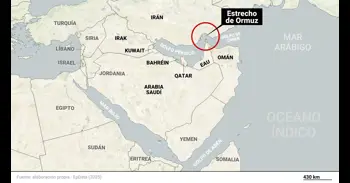 Irán crea un nuevo mecanismo para gestionar el tráfico marítimo a través del estrecho de Ormuz