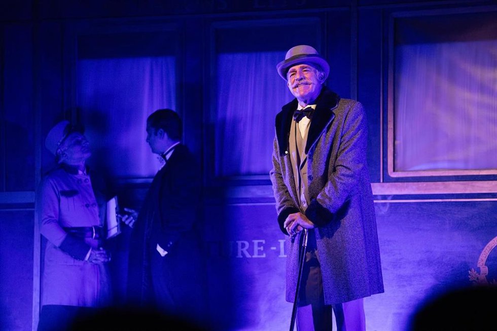 Archivo - Representación de 'Asesinato en el Orient Express' incluida en la programación del Cipaem.