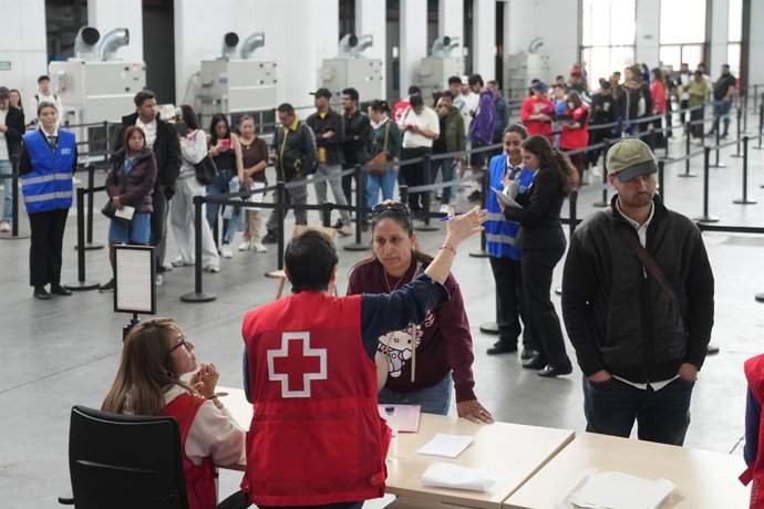 Cues a l'interior del pavelló 2 de Fira de Barcelona 