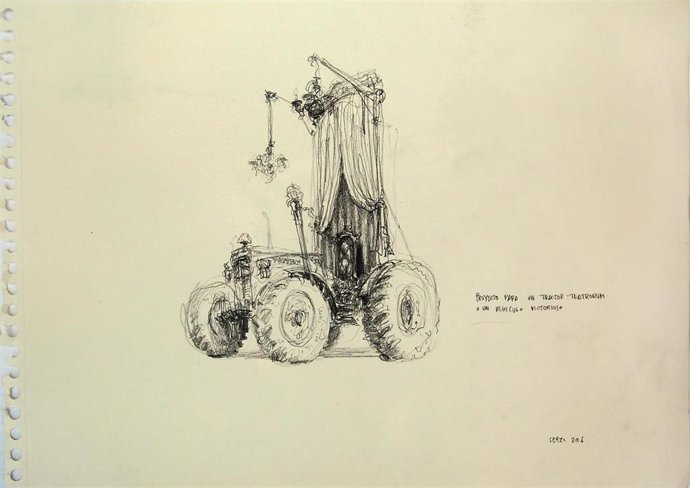 Archivo - Dibujo de José Luis Serzo