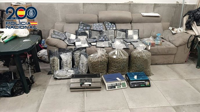 La marihuana confiscada als domicilis