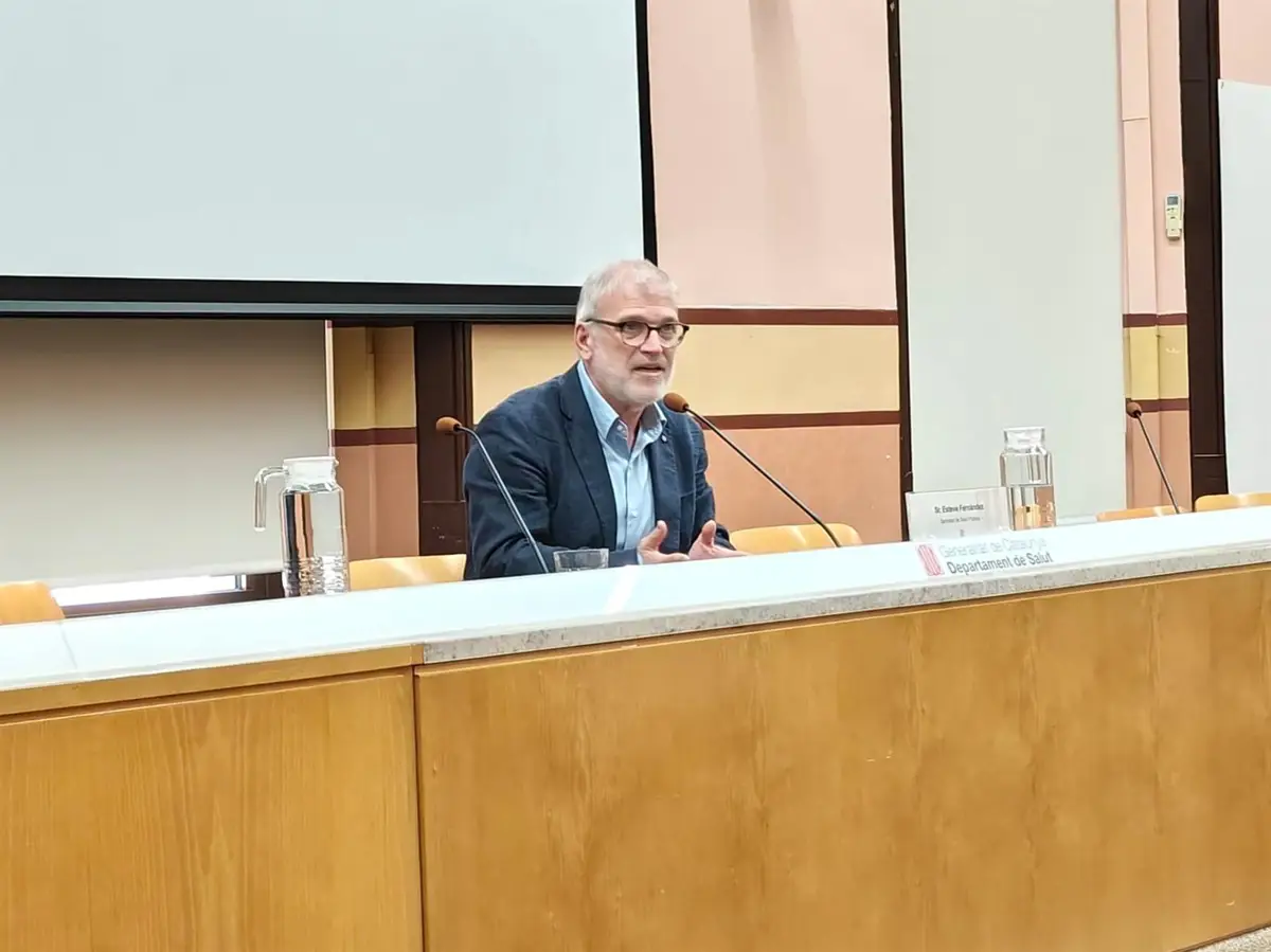 El secretario de Salud Pública de Catalunya, Esteve Fernández. - EUROPA PRESS