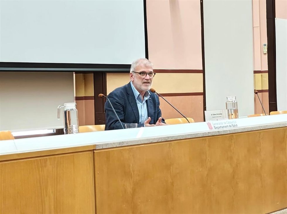 El secretario de Salud Pública de Catalunya, Esteve Fernández.