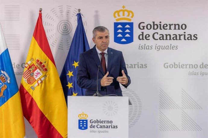El vicepresidente del Gobierno de Canarias, Manuel Domínguez