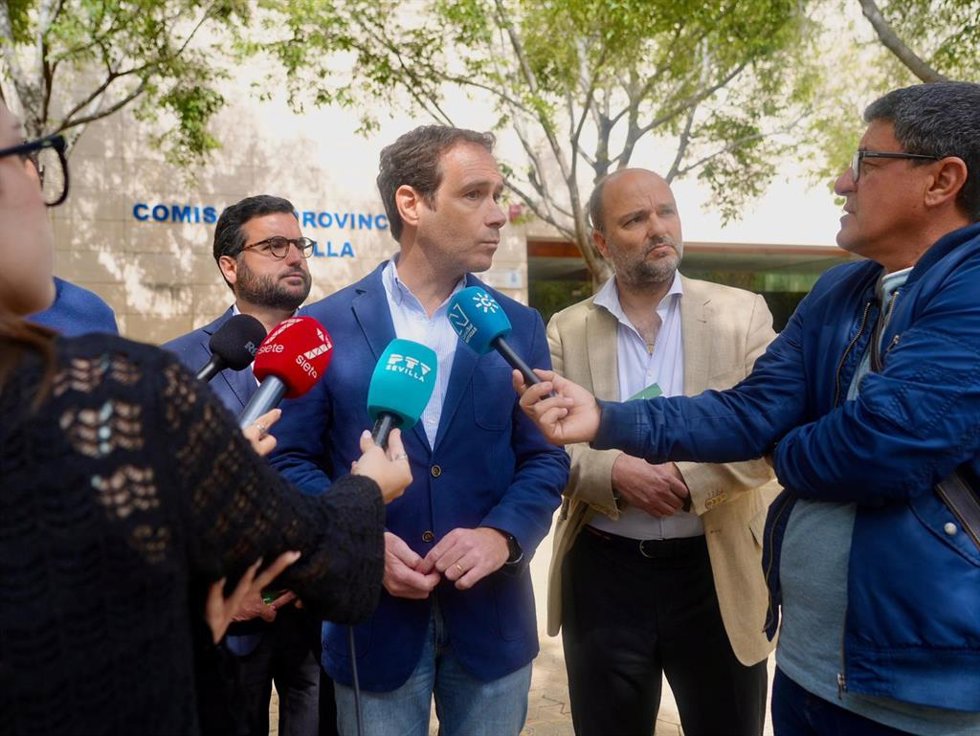 El cabeza de lista de Vox al Parlamento de Andalucía por Sevilla, Javier Cortés