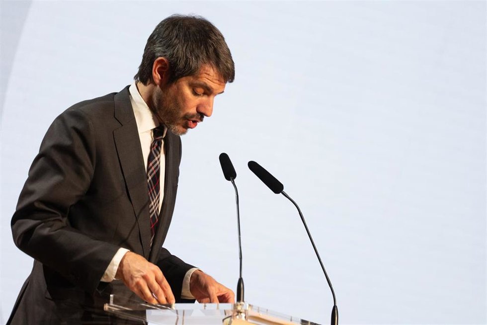 El  ministro de Cultura, Ernest Urtasun, presenta la Oficina de Difusión de la Danza, en el Auditorio Nacional de Música, a 29 de abril de 2026, en Madrid (España). La Oficina de Difusión de la Danza (ODD), dependiente de la Dirección General de Artes Esc