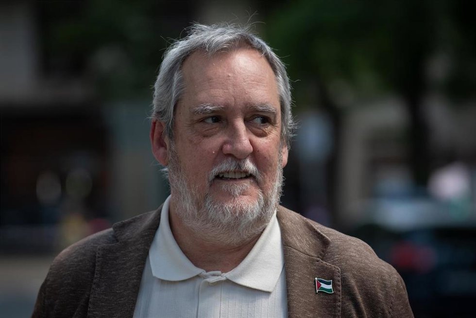 El concejal de ERC en el Ayuntamiento de Barcelona Jordi Coronas a su llegada a la Audiencia Nacional, a 6 de mayo de 2026, en Madrid (España).