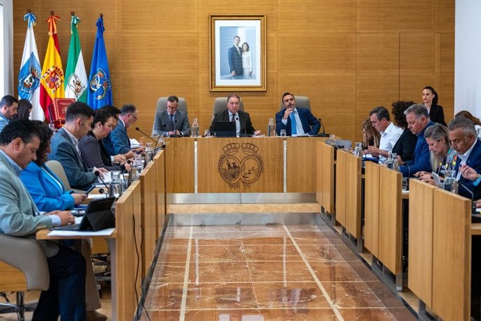 Pleno de la Diputación de Huelva.