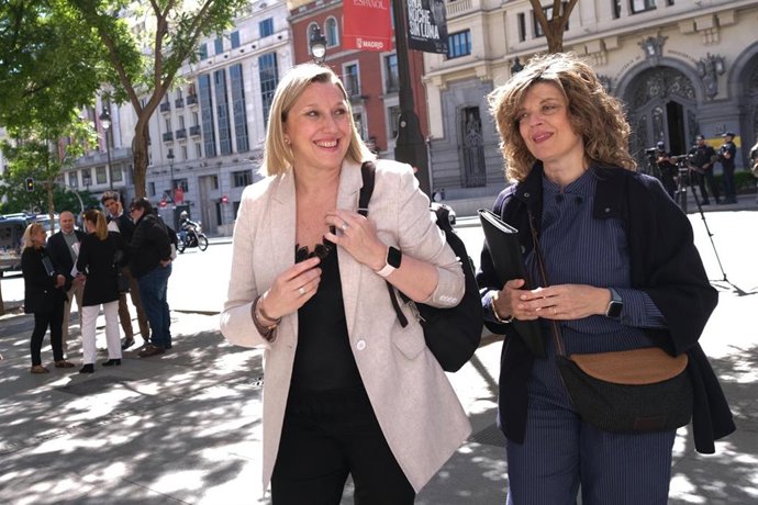 Isabel Blanco, en Madrid para participar  en la Conferencia Sectorial de Igualdad.