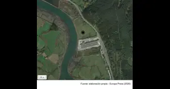 Fallece un trabajador en Limpias al caerle encima 13 planchas de cristal