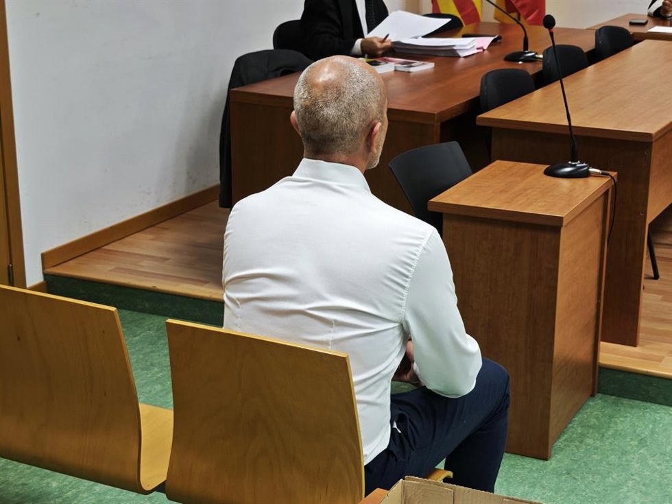 El acusado en el juicio celebrado en la Sección Segunda de la Audiencia de Alicante
