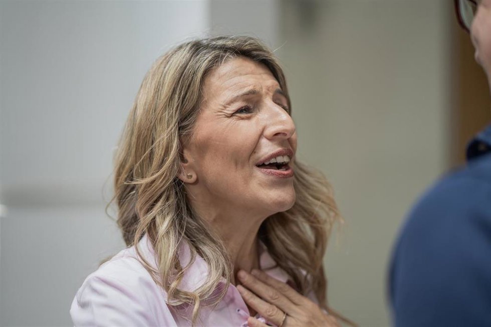 La vicepresidenta segunda del Gobierno y ministra de Trabajo y Economía Social, Yolanda Díaz, a 6 de mayo de 2026, en Madrid (España).
