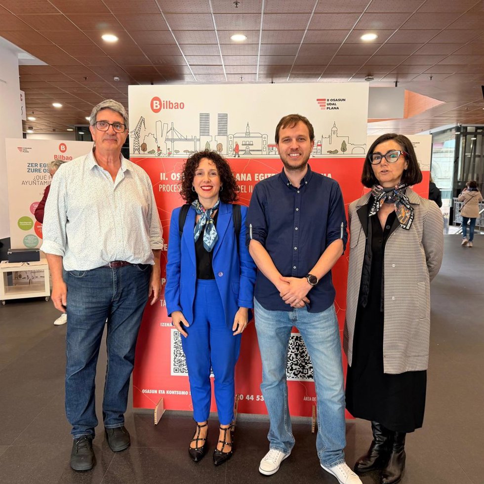 Exposición en Bilbao para dar inicio al proceso de participación ciudadana del nuevo Plan de Salud.
