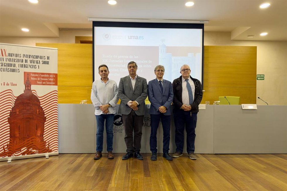 Presentación de las Jornadas Internacionales sobre Seguridad, Emergencias y Catástrofes, organizadas por la UMA.