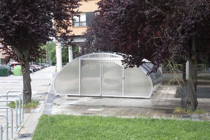 Parking de bicis.