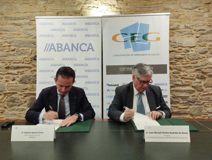 Firma de un acuerdo para lanzar una línea de crédito de hasta 725 millones en Galicia