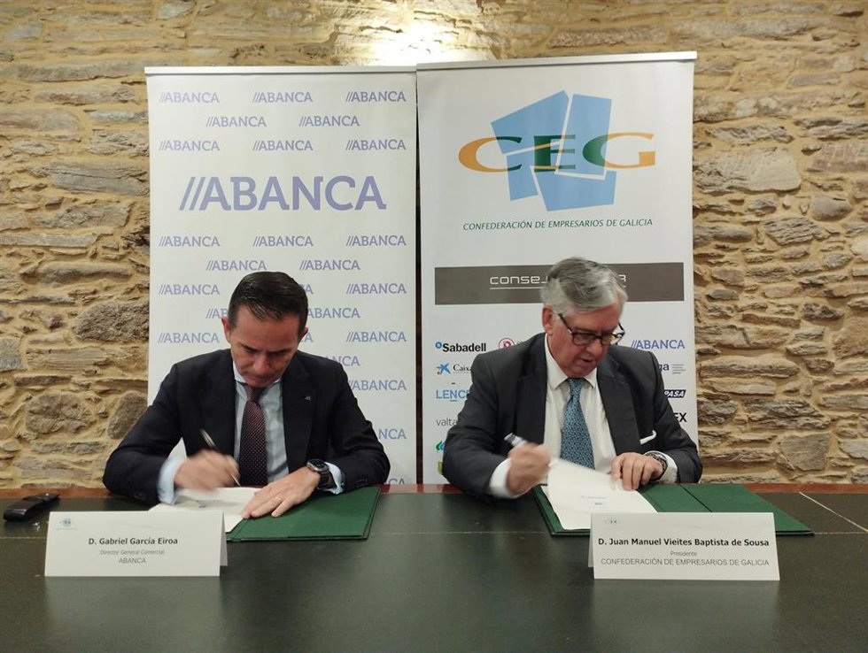 Firma de un acuerdo para lanzar una línea de crédito de hasta 725 millones en Galicia
