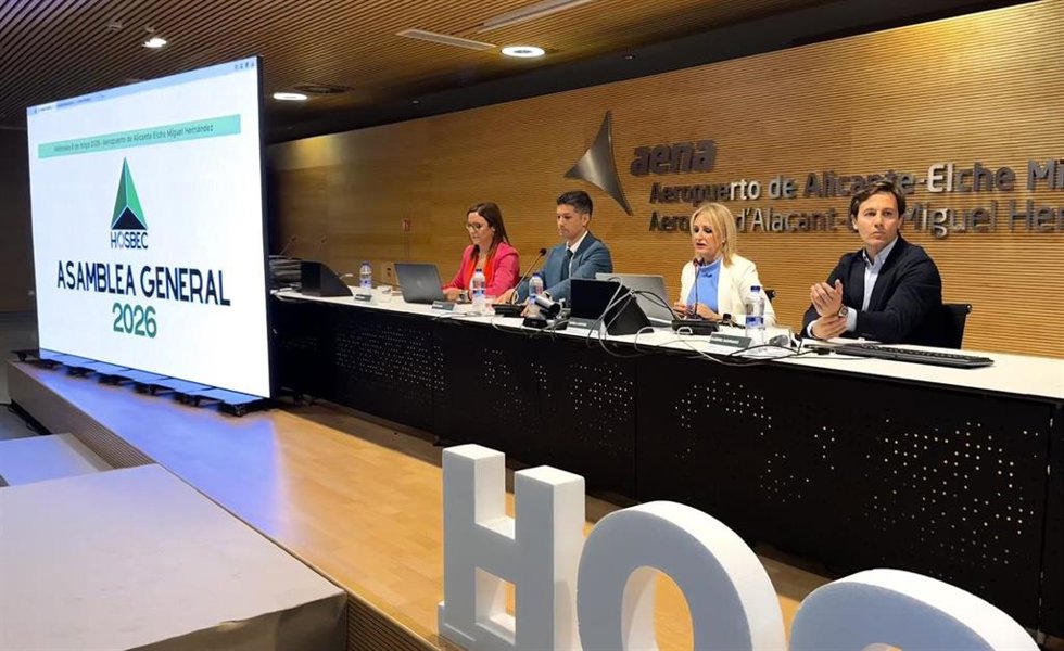 Asamblea general de Hosbec celebrada en el aeropuerto de Alicante-Elche Miguel Hernández